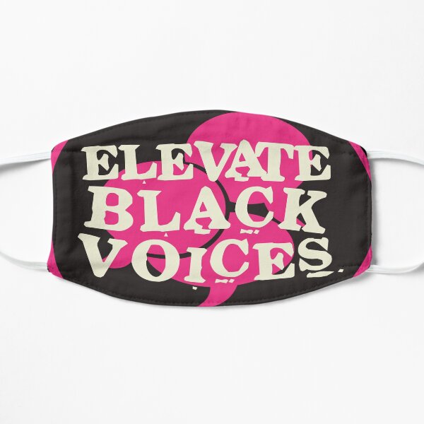 elevate black voices | black lives matter Mask