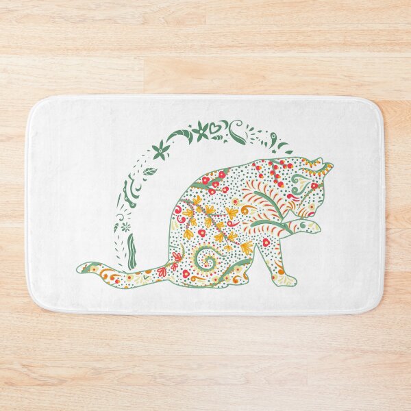 Item preview, Hippie Cat Is Watching You Psychedelic Cat Gift idea print designed and sold by Lisbob.