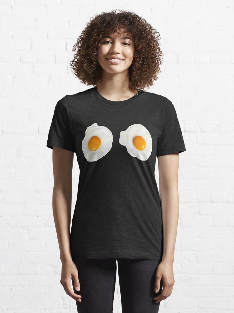 Sarah Lucas inspired fried egg t-shirt  Tote Bag for Sale by