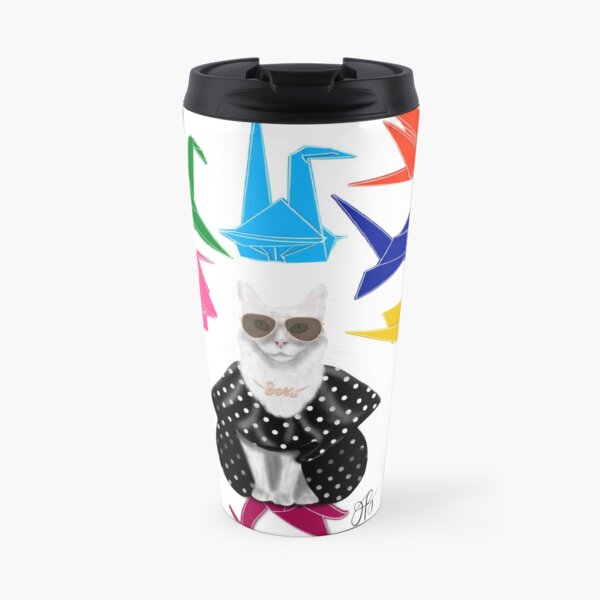 Boss Babe Origami Birds Travel Mug