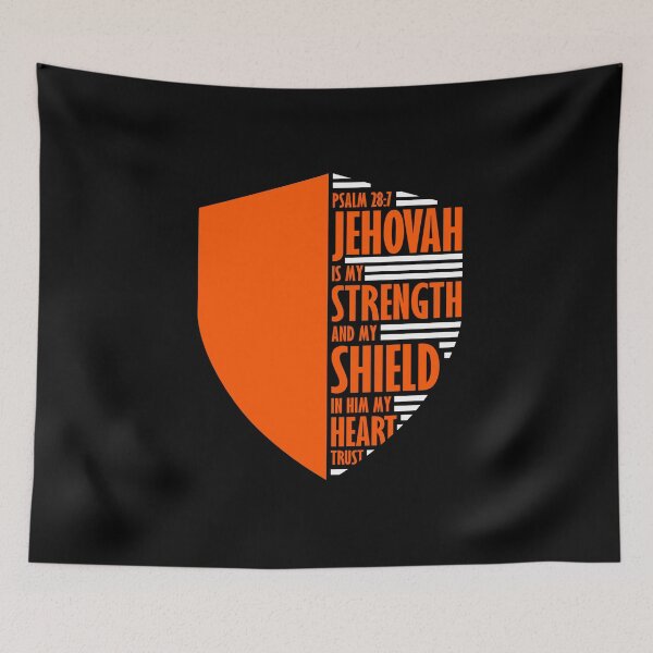 Item preview, Jehovah is my strength and my shield Psalm 28:7 designed and sold by KA DESIGNS.