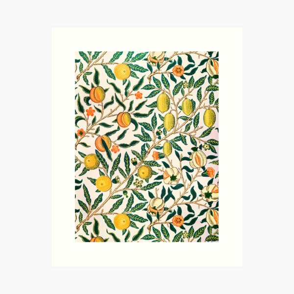 Fruit or Pomegranate by William Morris, 1865-66 Art Print