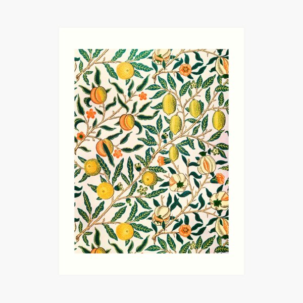 Fruit or Pomegranate by William Morris, 1865-66 Art Print