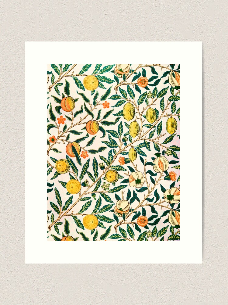 Alternate view of Fruit or Pomegranate by William Morris, 1865-66 Art Print