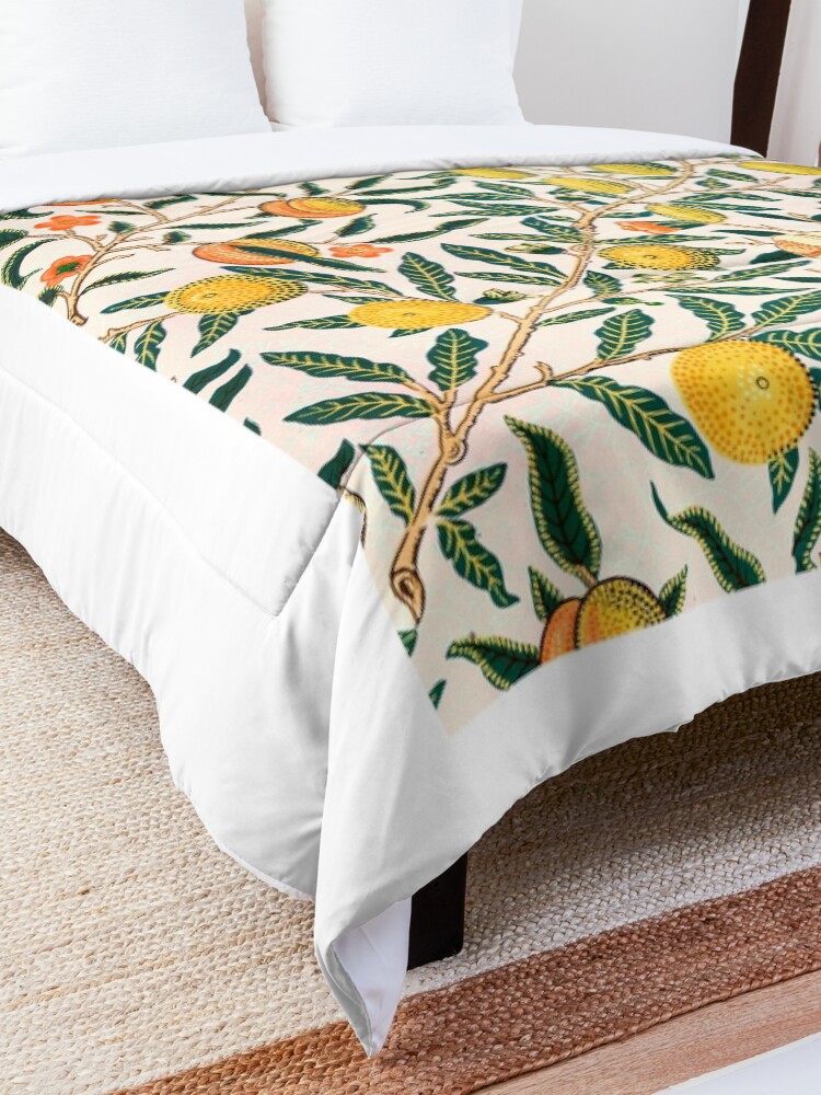 Alternate view of Fruit or Pomegranate by William Morris, 1865-66 Comforter