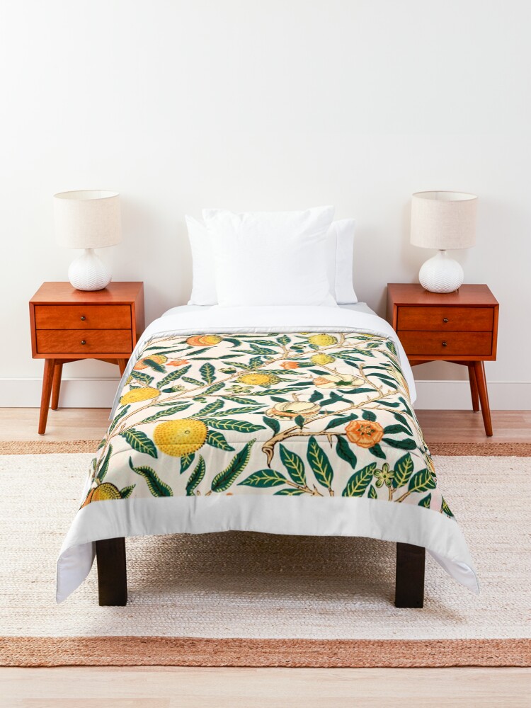 Alternate view of Fruit or Pomegranate by William Morris, 1865-66 Comforter
