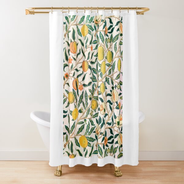 Fruit or Pomegranate by William Morris, 1865-66 Shower Curtain