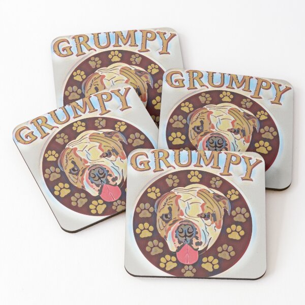 Item preview, Grumpy english bulldog designed and sold by webjmf.