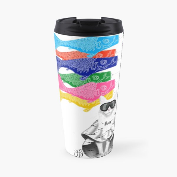Boss Babe Windsock Fish Travel Mug