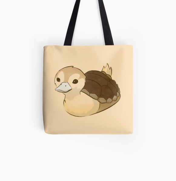 Avatar Turtle Duck Bolsa estampada de tela