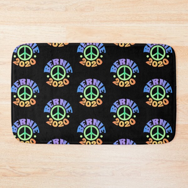 Item preview, Bernie 2020 Retro Vintage Hippie Peace Sign designed and sold by EstelleStar.