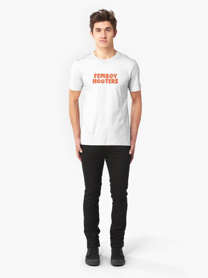 Download "Femboy Hooters" T-shirt by deewilly | Redbubble
