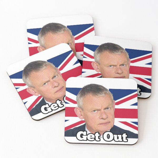 Item preview, Doc Martin Get Out designed and sold by Custom-Heraldry.