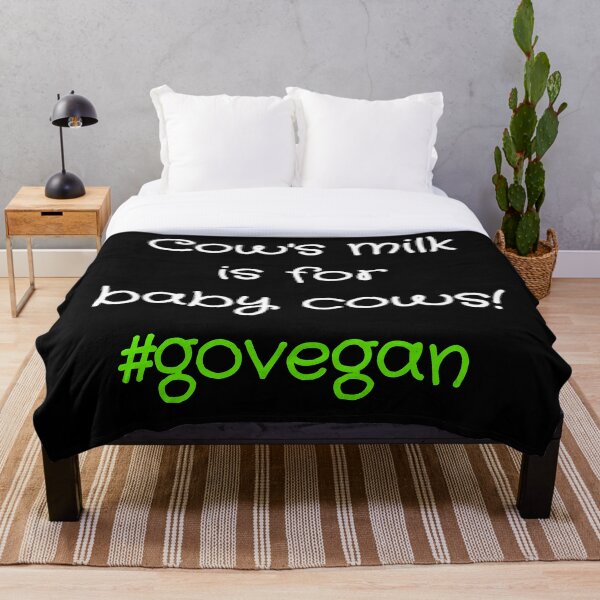 Item preview, Cow's milk is for baby cows! Go vegan! designed and sold by EarlessPierre.