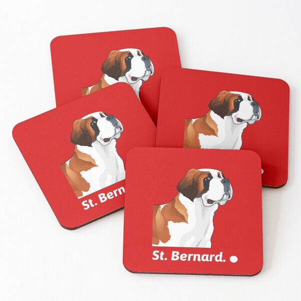 Item preview, St. Bernard Dog Breed Water Colour Illustration  designed and sold by MakiMak.