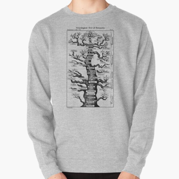 Genealogical Tree of Humanity Pullover Sweatshirt