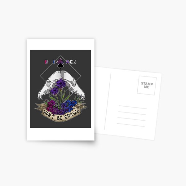 Bi + Ace - No se borrará Postal
