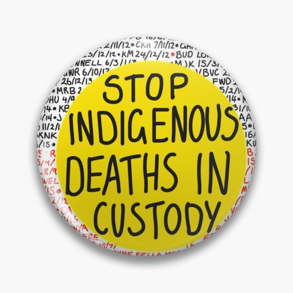 Item preview, Stop Indigenous Deaths in Custody designed and sold by Merlino214.