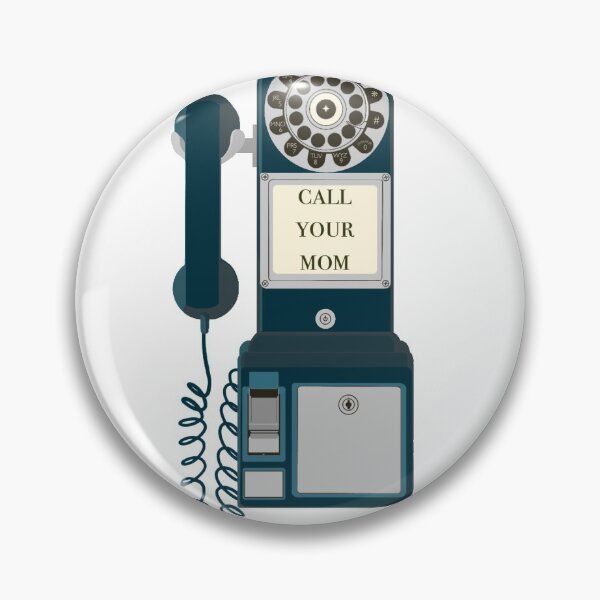 Item preview, Call Your Mom- Blue, No Background designed and sold by L-C-W.