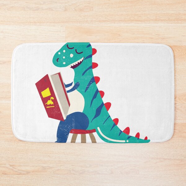 Item preview, Adorable Cute Dinosaur Book Monster Reading Gift design designed and sold by Lisbob.