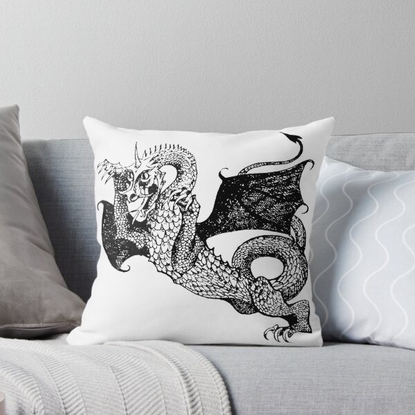 Artikelvorschau, dämonischer gehörnter Drache, 19. Jahrhundert entworfen und verkauft von fennndesigns.