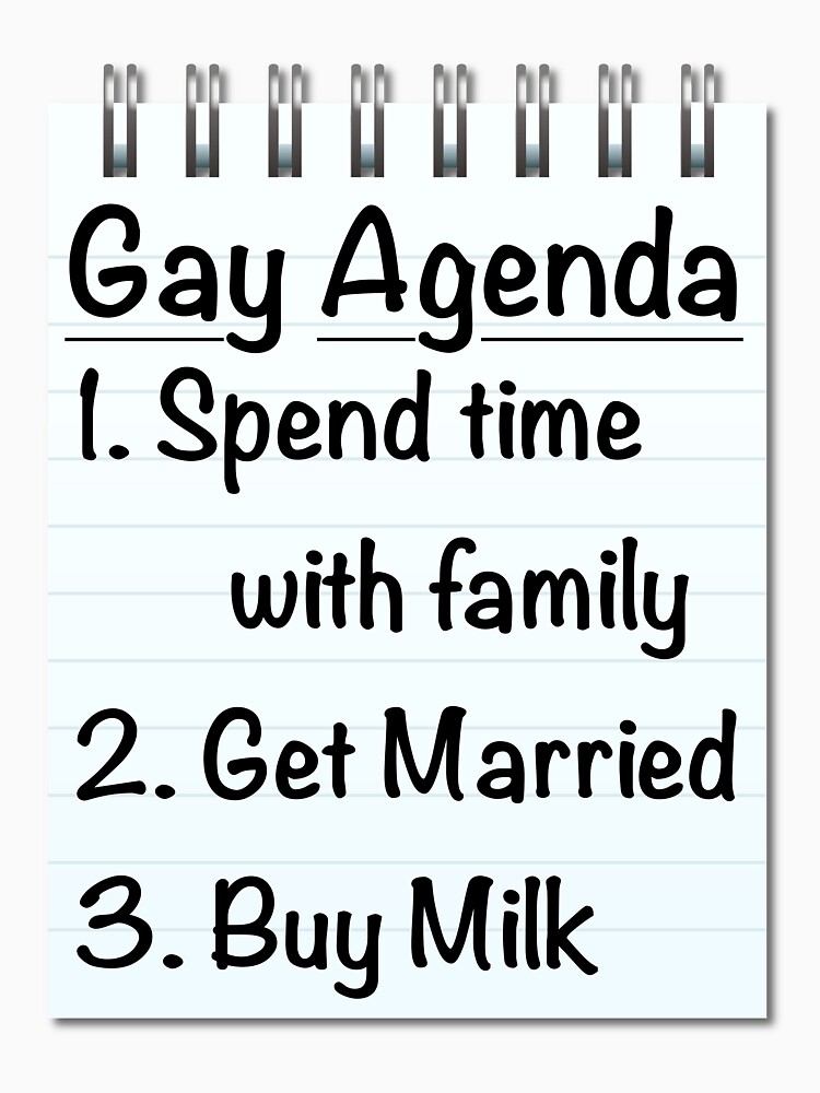 Gay Agenda by dylancarmichael
