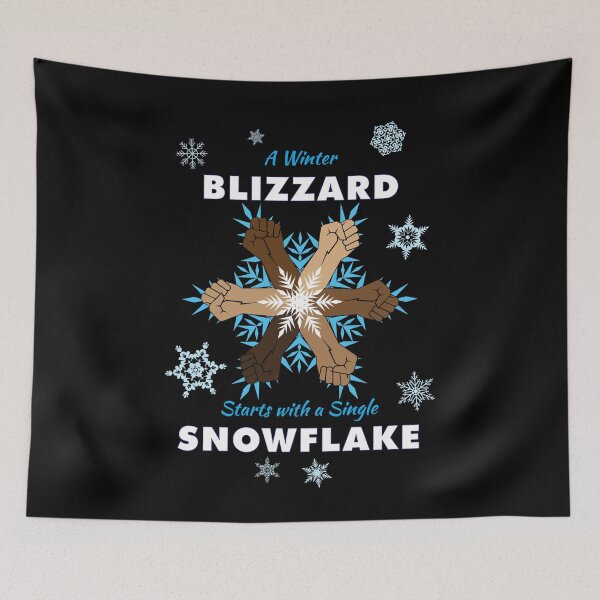 Item preview, A Winter Blizzard starts with a Single Snowflake designed and sold by travelwitheric.