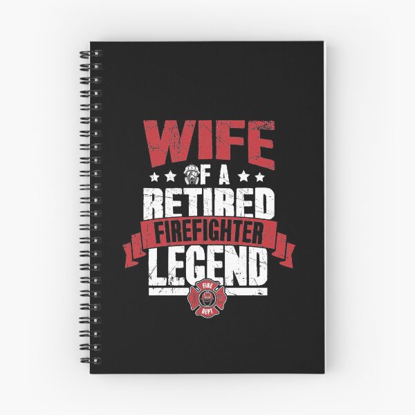 Item preview, Wife Of A Retired Firefighter Legend designed and sold by Captain Mood.