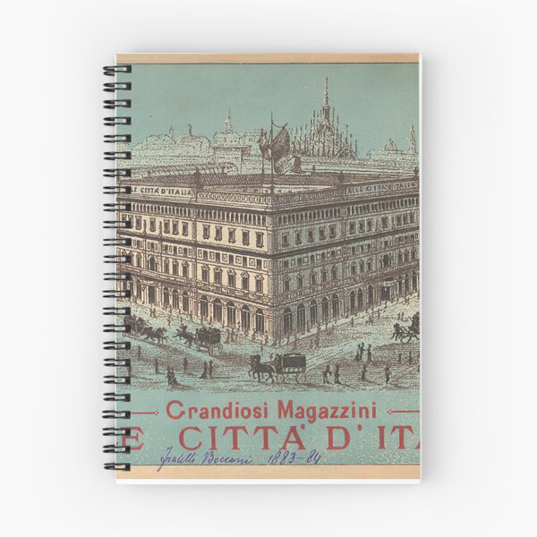Artikelvorschau, Kaufhäuser in den Städten Italiens Brüder.bocconi 1883-1884 entworfen und verkauft von ARGON1974.