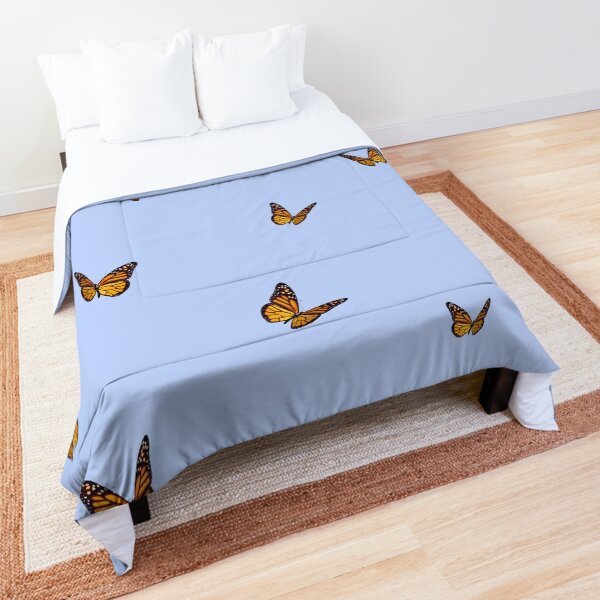 Vsco Butterflies: Blue Comforter