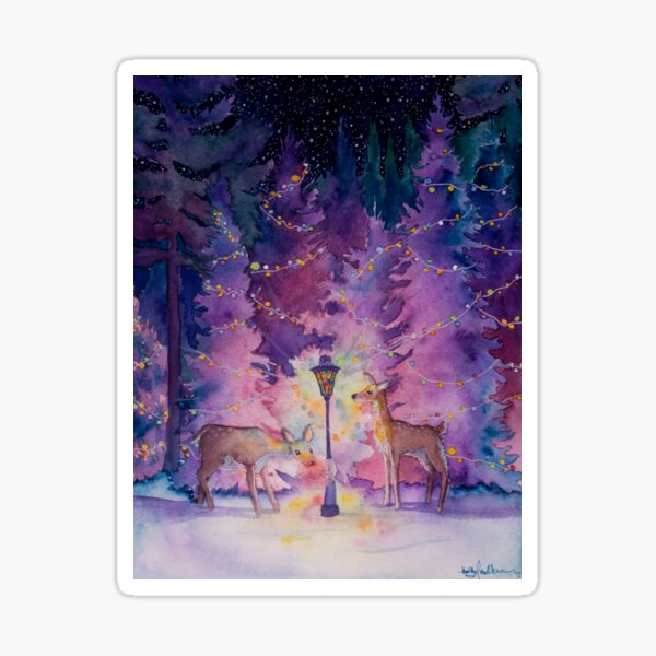 Item preview, Merry and Bright designed and sold by Wildlife Art by Holly.