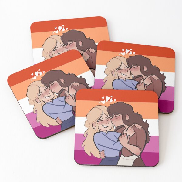 Item preview, Two Maiden Ladies Lesbian Pride designed and sold by littlemoomm.