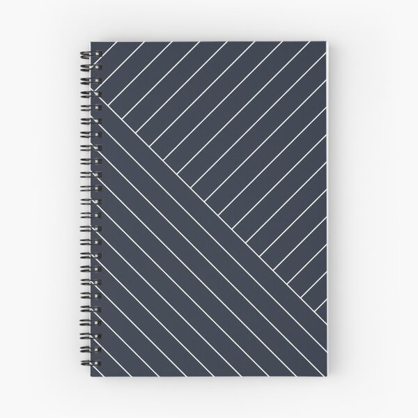 Item preview, Abstract geometric lines dark navy designed and sold by Miss Striped.