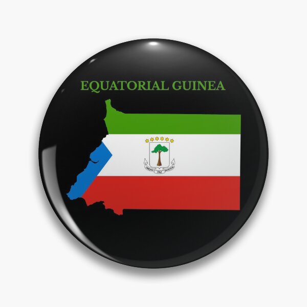 Item preview, Equatorial Guinea Map Flag designed and sold by marosharaf.