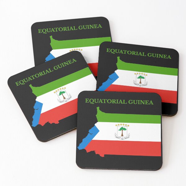 Item preview, Equatorial Guinea Map Flag designed and sold by marosharaf.