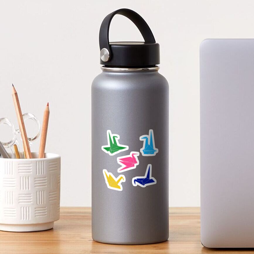 Origami Bird Sticker Pack Sticker