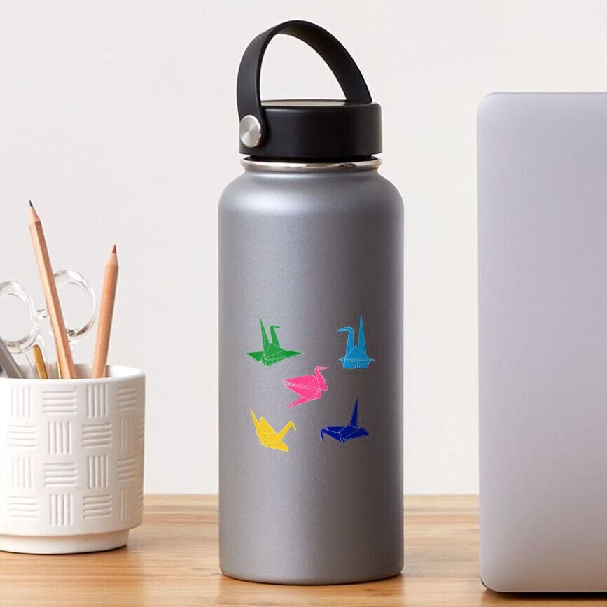 Origami Bird Sticker Pack Sticker