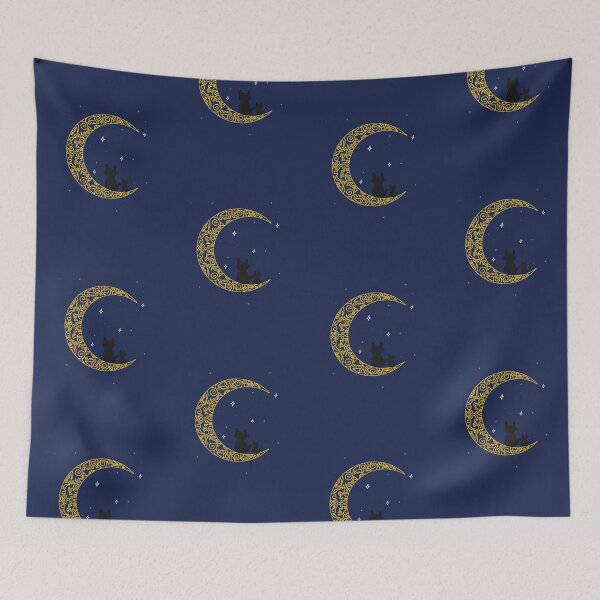 Item preview, Crescent moon cat designed and sold by galax-C.