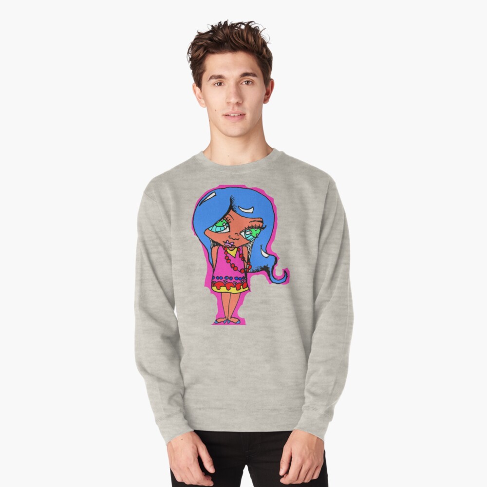 Item preview, Pullover Sweatshirt designed and sold by PoshCatDesigns.