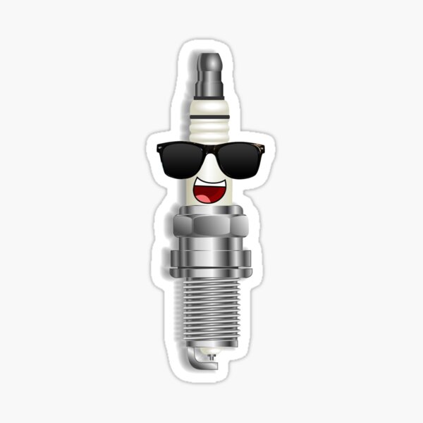 Item preview, Happy Spark Plug designed and sold by Cars with Character.