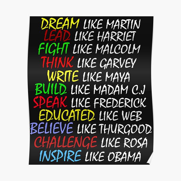 Download Dream Like Martin Posters Redbubble