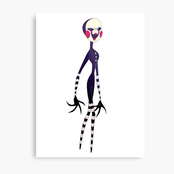 puppet, FNAF Metal Print by heartfeltdesigns by Telahmarie