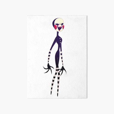 FNAF Nightmare Marionette Art Print 5x7in 