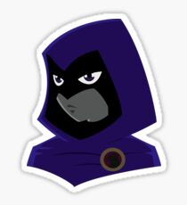 Teen Titans - Serious Raven Sticker