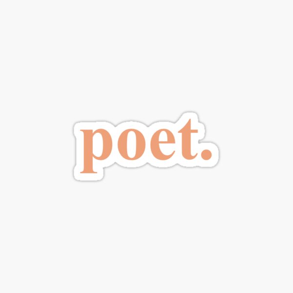 Item preview, poet. designed and sold by theloudjournal.