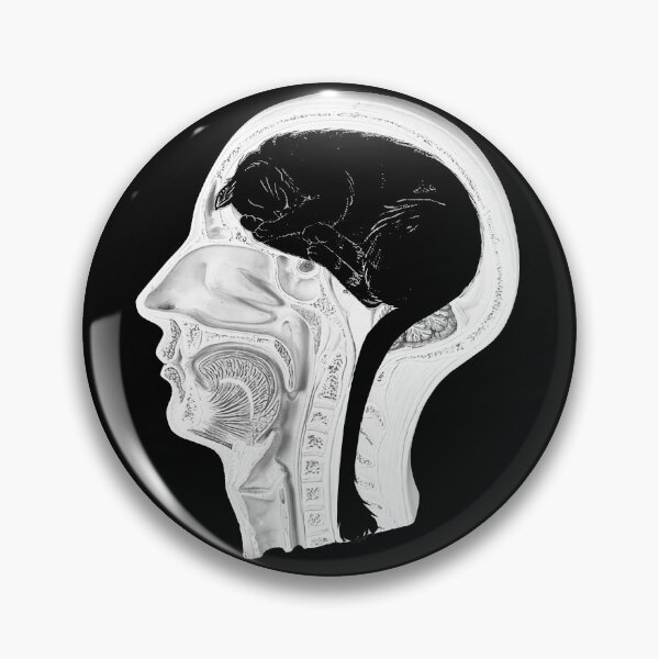 Item preview, Cat in brain BW designed and sold by DrTigrou.