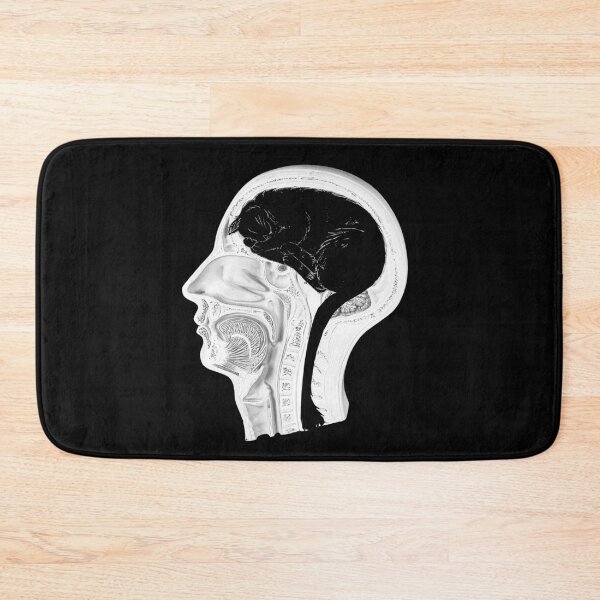 Item preview, Cat in brain BW designed and sold by DrTigrou.