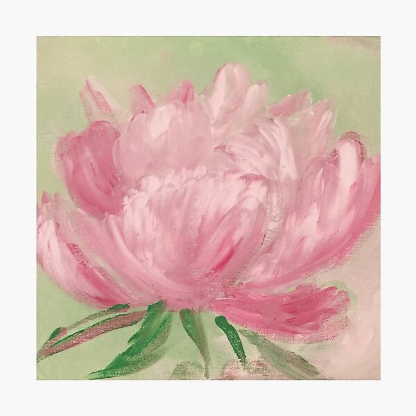 Aperçu de l'œuvre Pivoine rose créée et vendue par monpetitbijou.