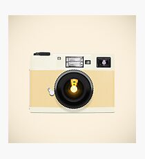 retro camera collection Photographic Print