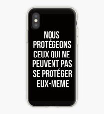 Teen Wolf cover - we protect those who can't protect themselves iPhone Case